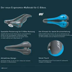 E-City Gel E-Bike-Sattel