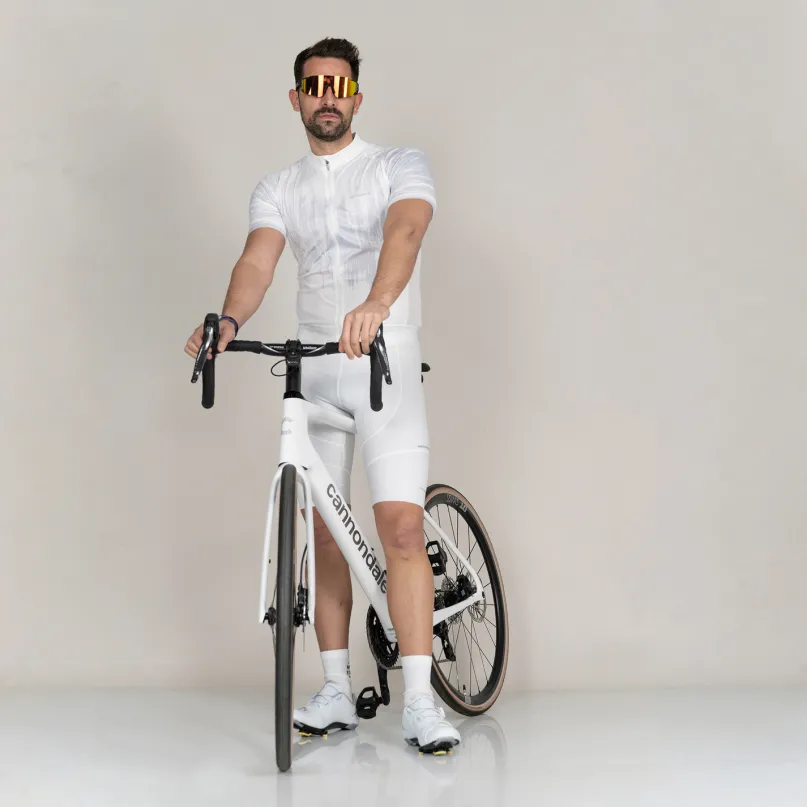 Elegant Line Macchie II FZ Radtrikot kurzarm Herren