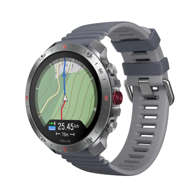 Grit X2 Pro Outdoor Multisport Smartwatch grau