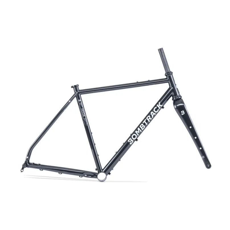 Hook Frameset Fahrradrahmen & Gabel schwarz