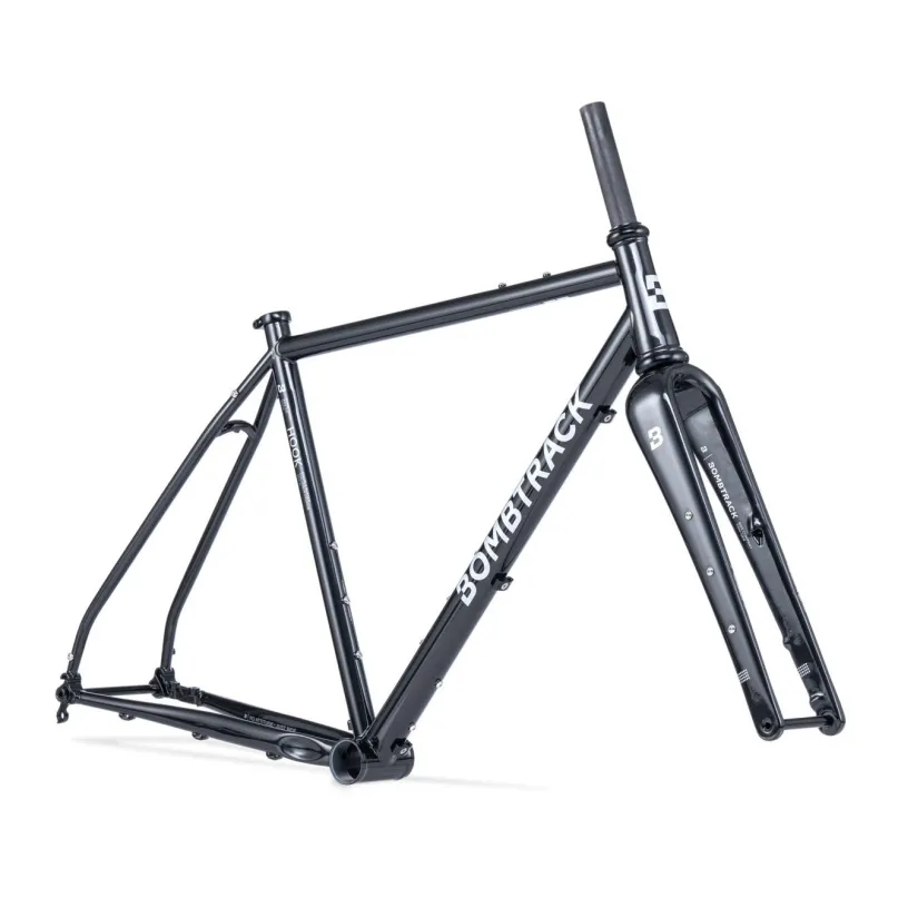 Hook Frameset Fahrradrahmen & Gabel schwarz