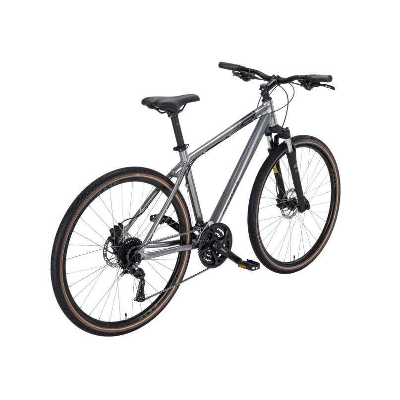 Isobaric Crossbike Herren 28" silber