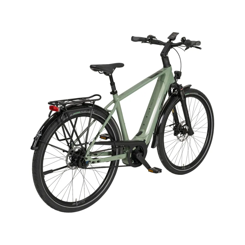 Macina City 800 Belt E-Bike City Bike Herren 28" grün