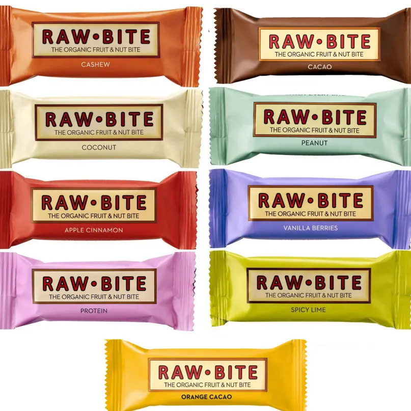 The Organic Fruit Nut Bite Energieriegel vegan 3er-Set (3 x 50 g)